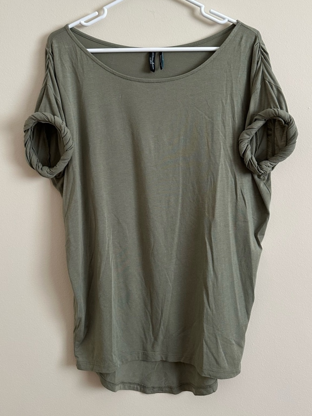 Guess by Marciano Loose Fit Olive Top